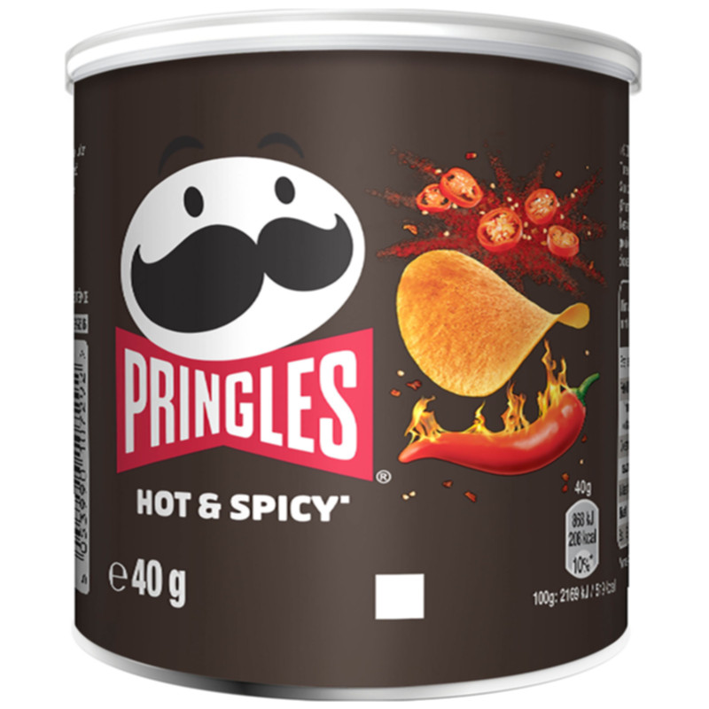 Pringles Hot and Spicy 40 g Chips würzig scharfer Snack